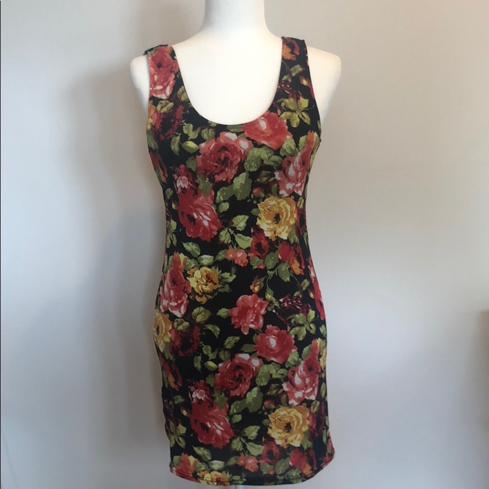 Floral Fitted Dress